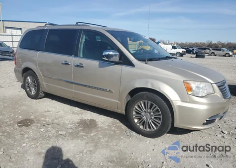 2014 Chrysler Town & Country Touring L z USA, uszkodzony, nr VIN 2C4RC1CGXER338659